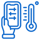 temperature icon outline