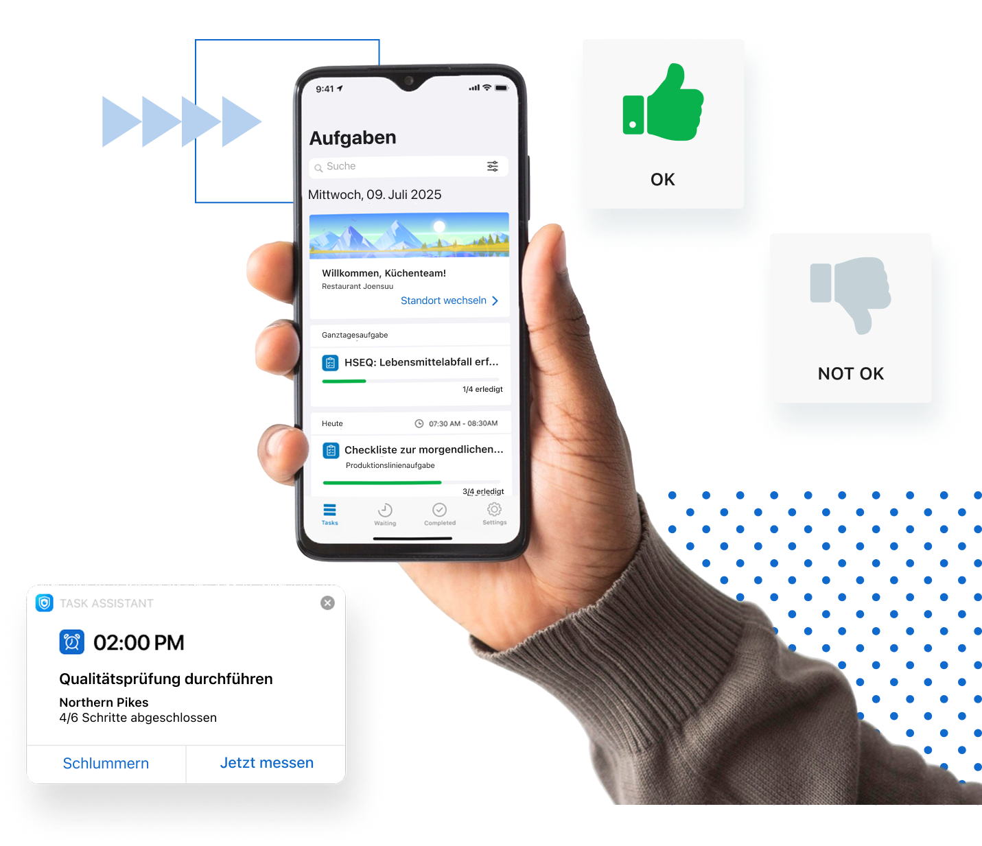 hand-holding-sensire-app-with-pop-ups de