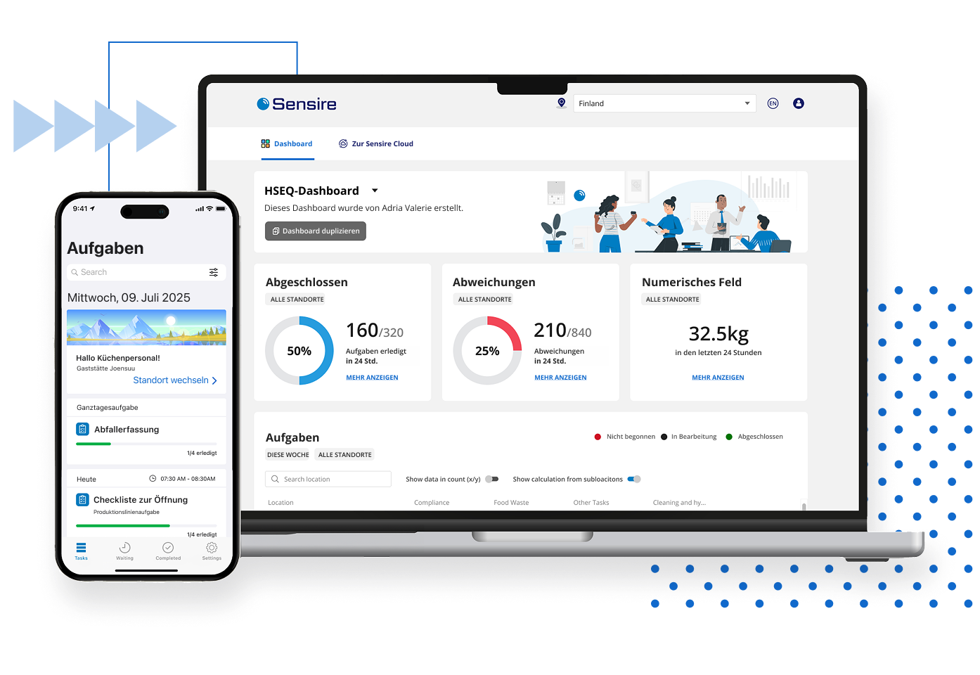 sensire-dashboard-and-mobile-app-with-shapes de