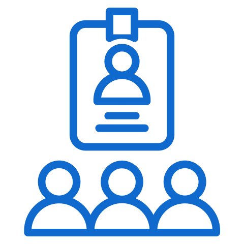 staff icon outline